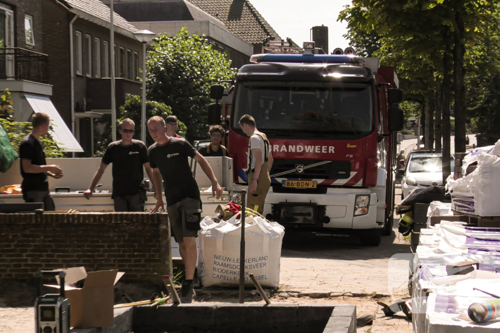 Brandweer ingezet voor gaslekkage bij woning