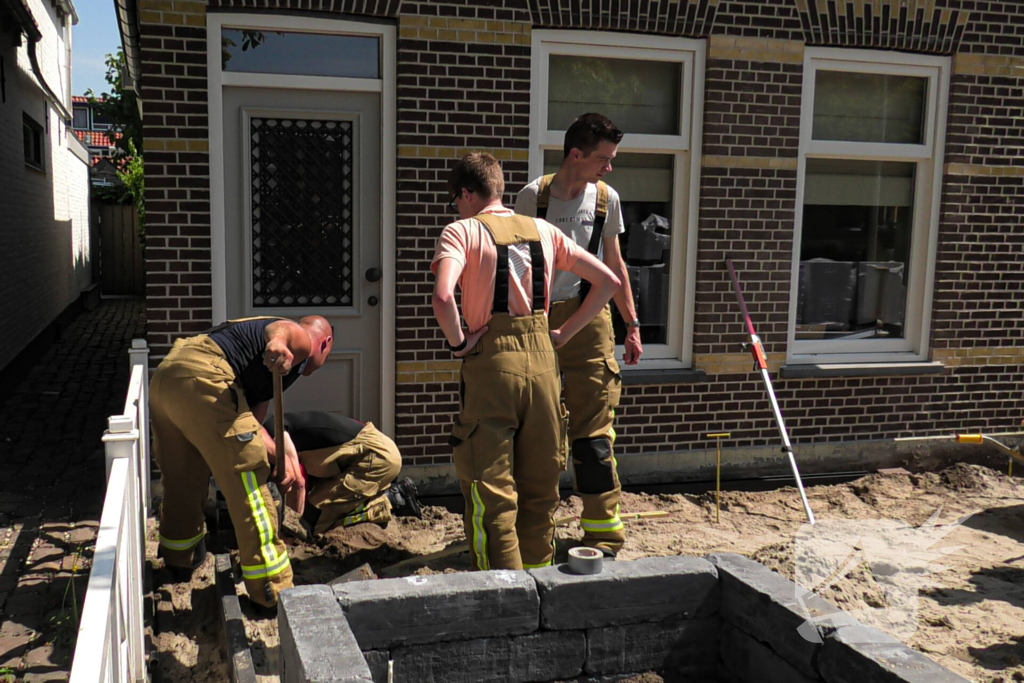 Brandweer ingezet voor gaslekkage bij woning