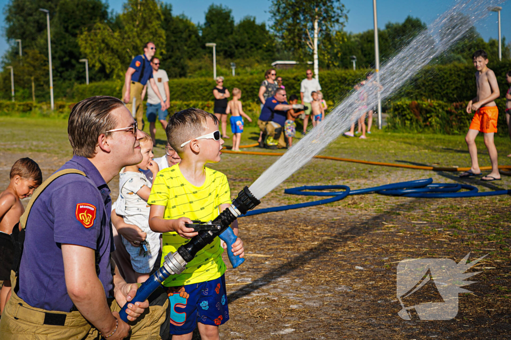 Waterfestijn zorgt voor veel plezier en afkoeling