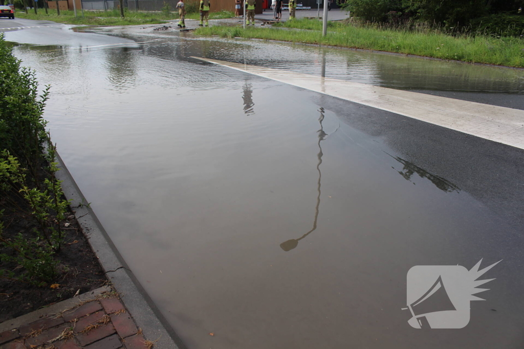 Flinke wateroverlast door waterleidingbreuk