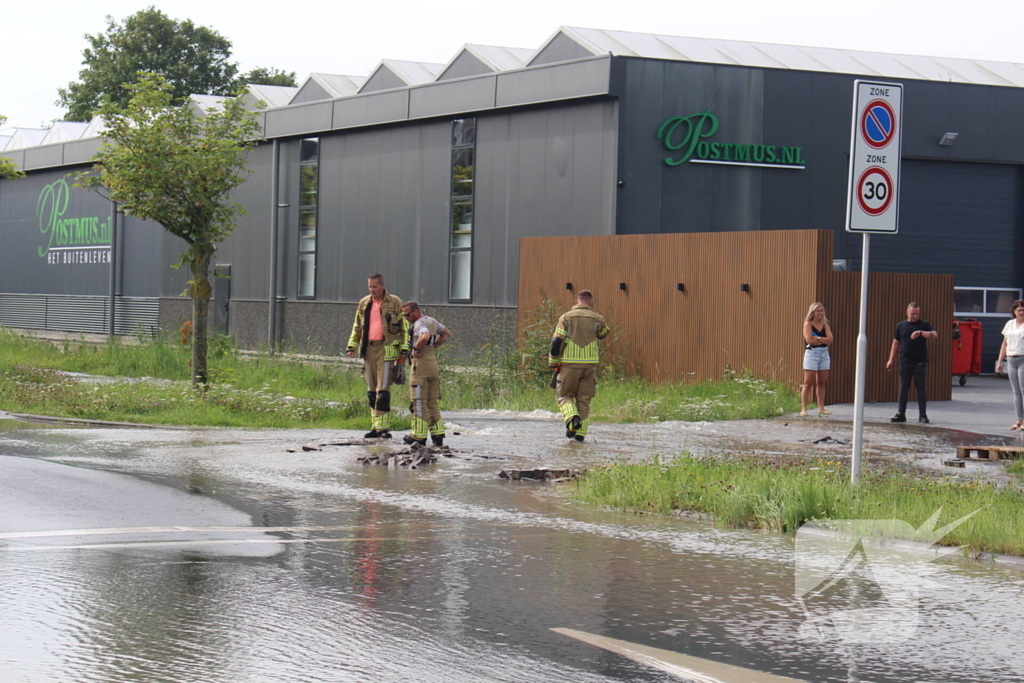 Flinke wateroverlast door waterleidingbreuk