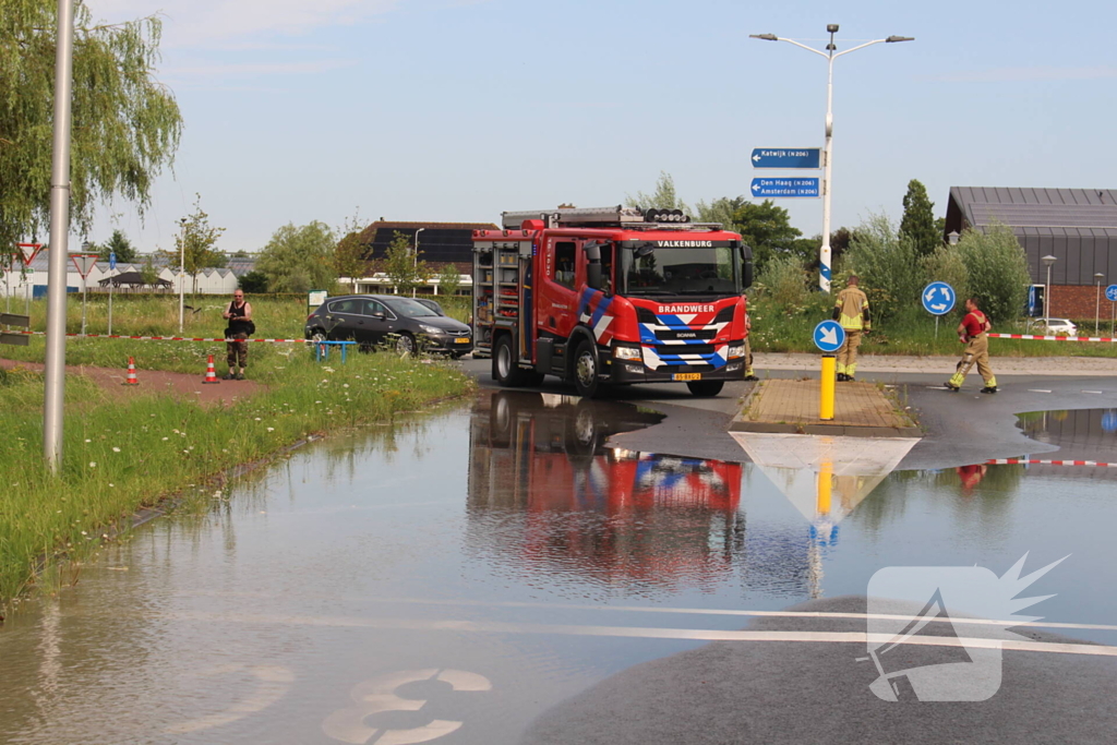 Flinke wateroverlast door waterleidingbreuk