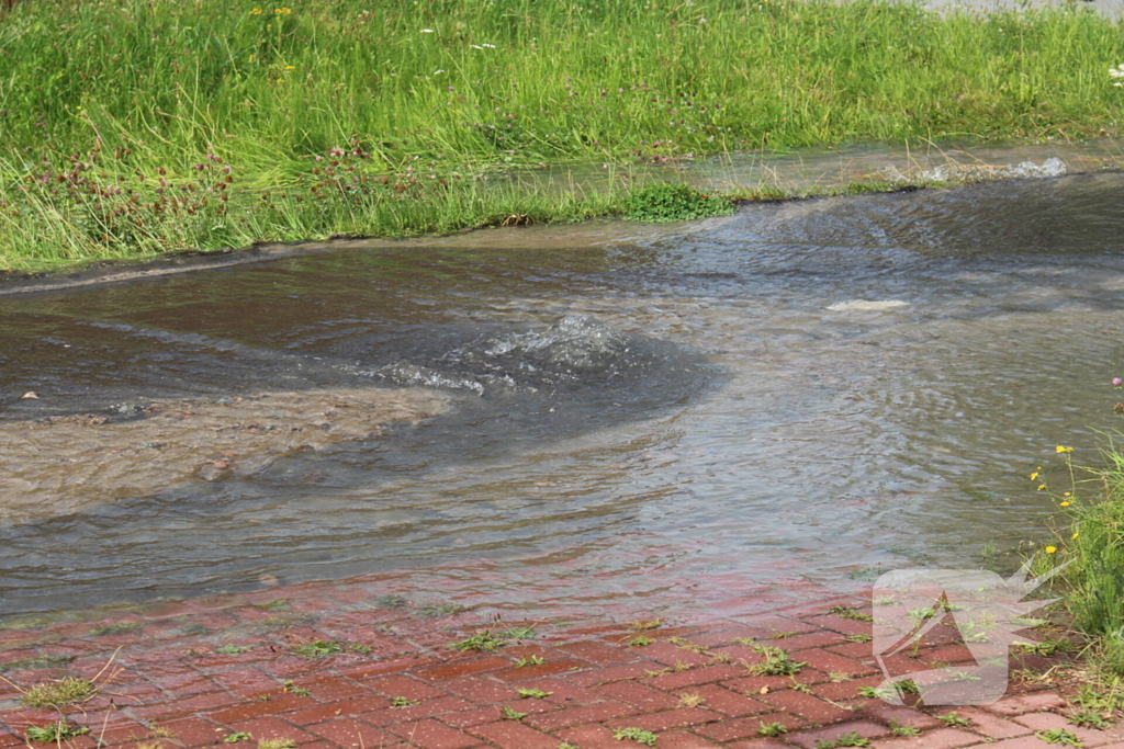 Flinke wateroverlast door waterleidingbreuk