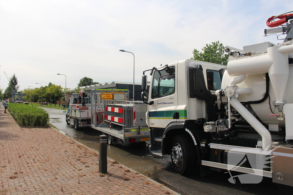 Flinke wateroverlast door waterleidingbreuk