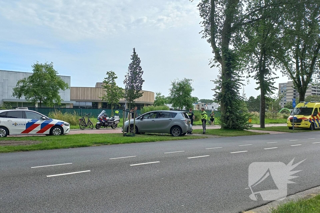 Fietser gewond bij aanrijding met auto