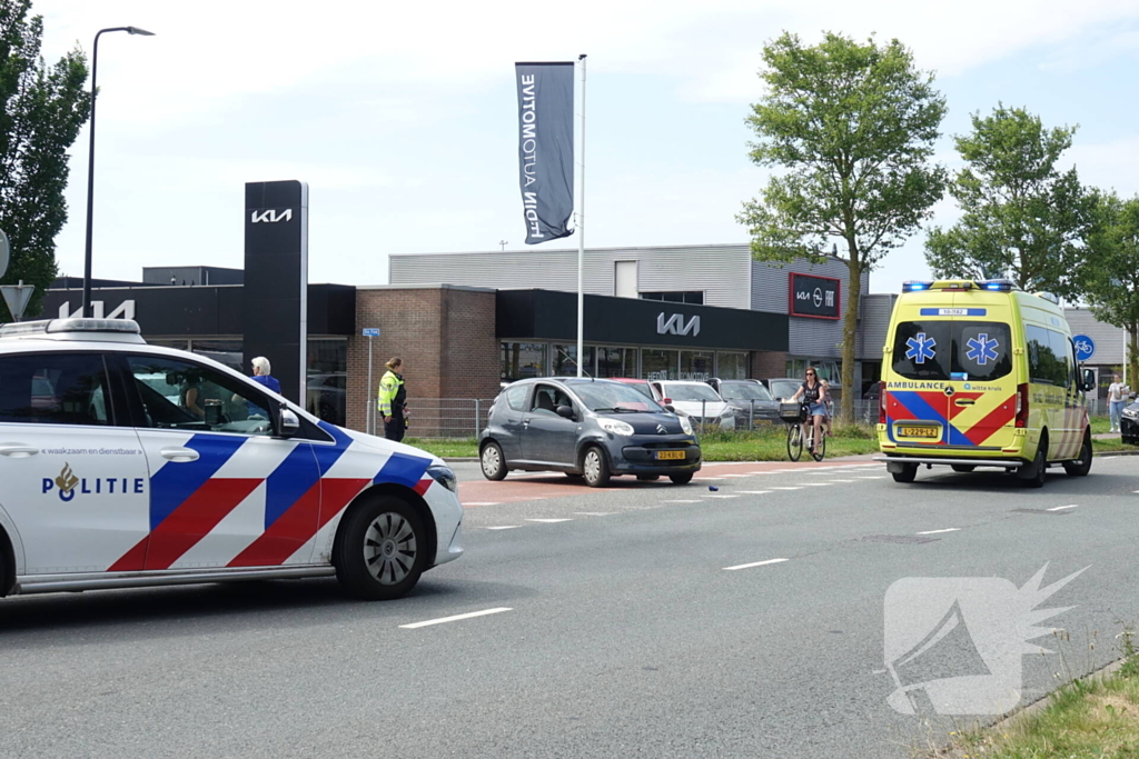 Fietser gewond bij aanrijding met automobilist