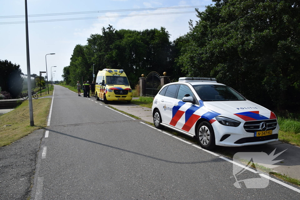 Scooter en fietser veroorzaken ongeval