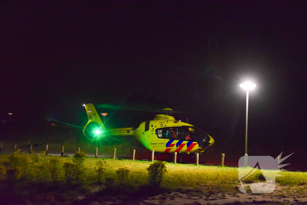 Traumahelikopter ingezet voor noodsituatie op vakantiepark