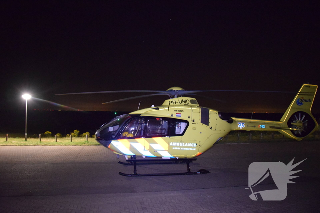 Traumahelikopter ingezet voor noodsituatie op vakantiepark