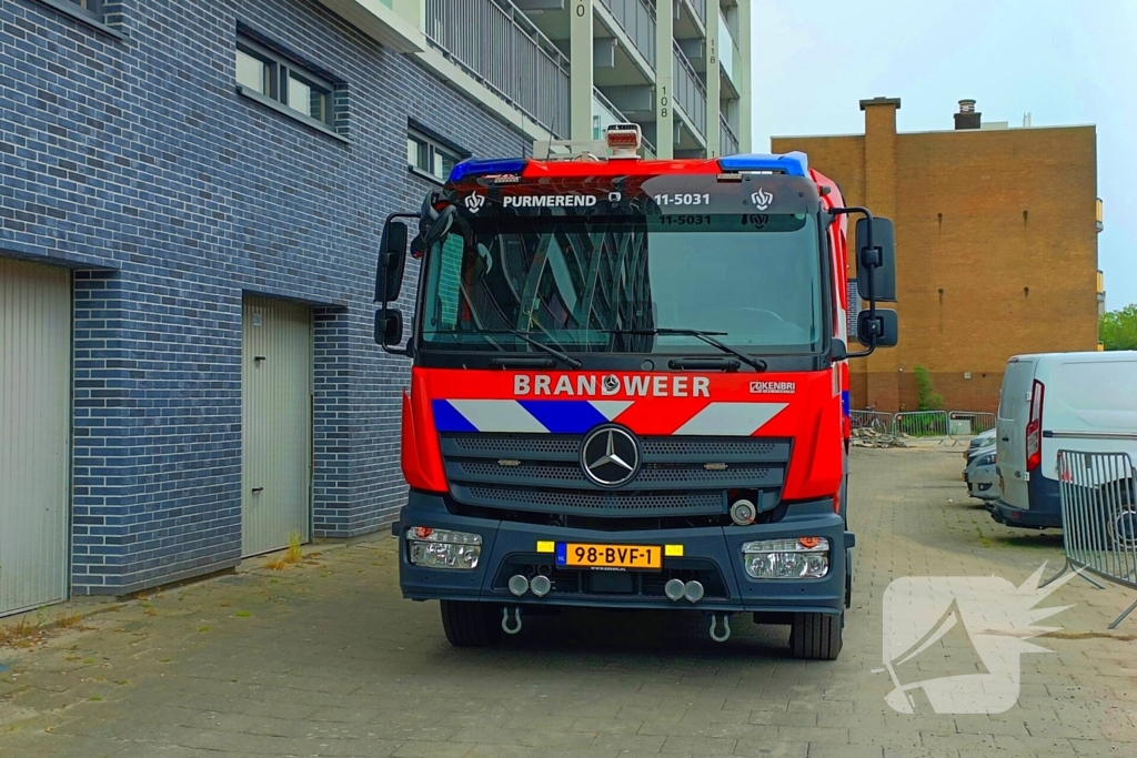 Brandweer ingezet voor gaslekkage door werzkaamheden