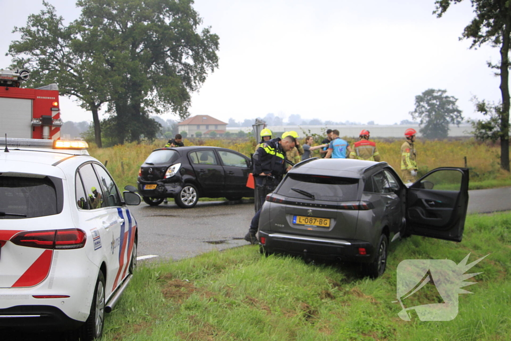 Drie voertuigen betrokken bij ongeval