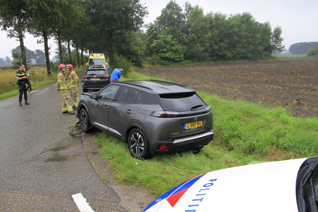 Drie voertuigen betrokken bij ongeval