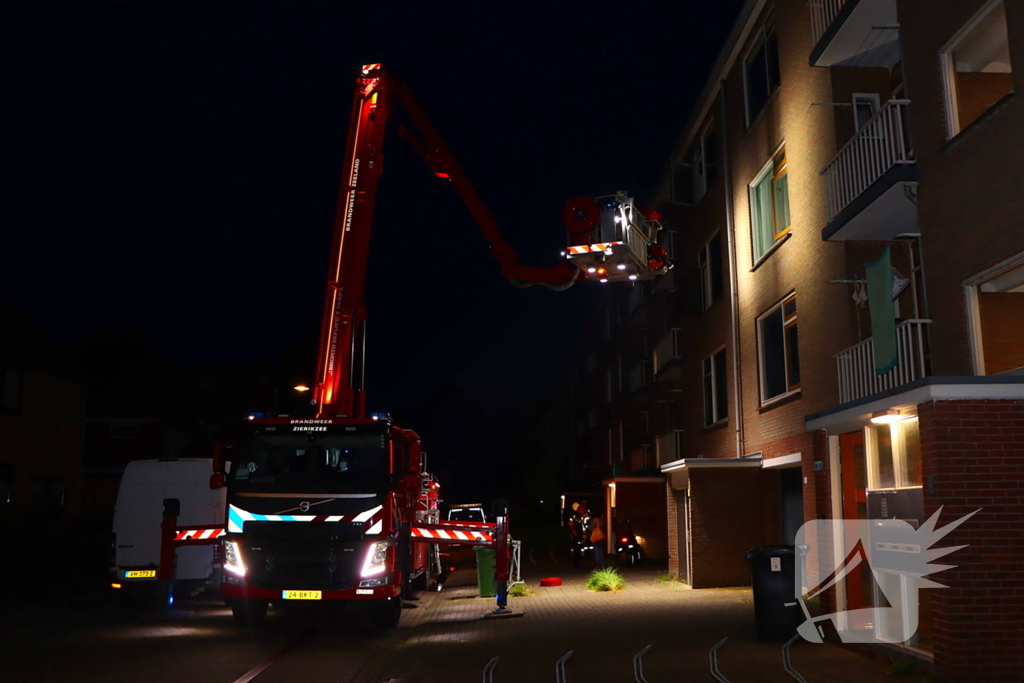 Brandweer ingezet voor brandgeur door tosti's