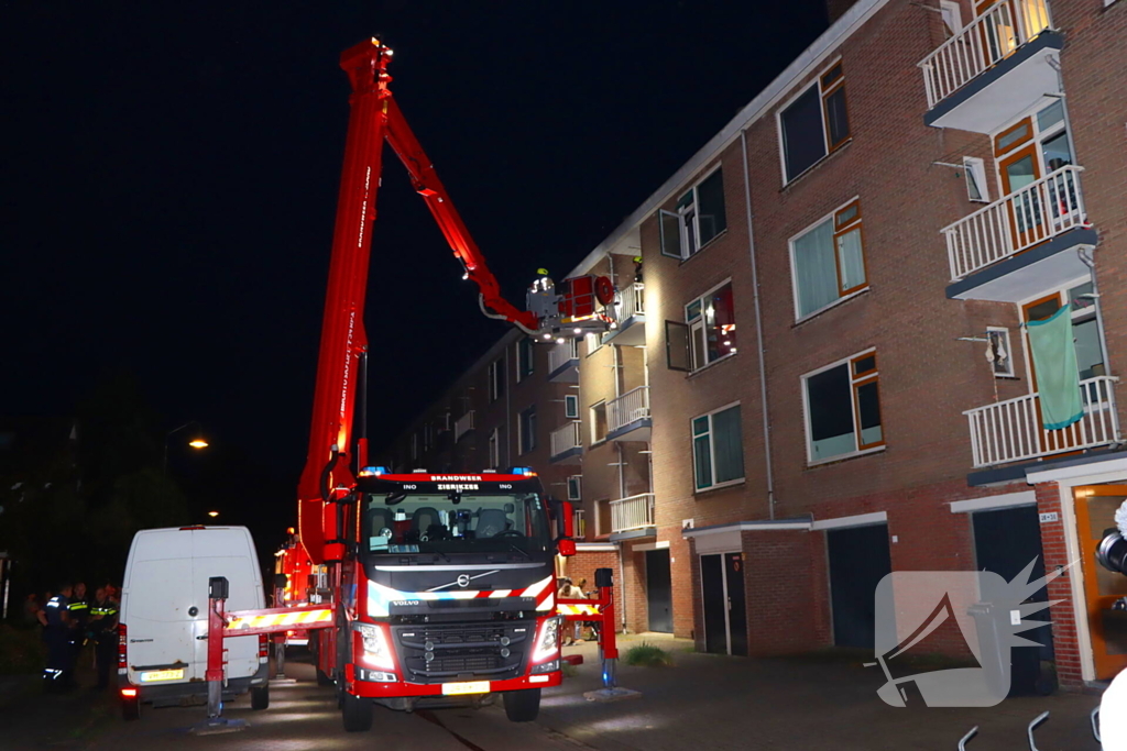 Brandweer ingezet voor brandgeur door tosti's