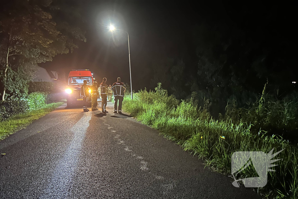 Zoektocht in water na aantreffen kleding