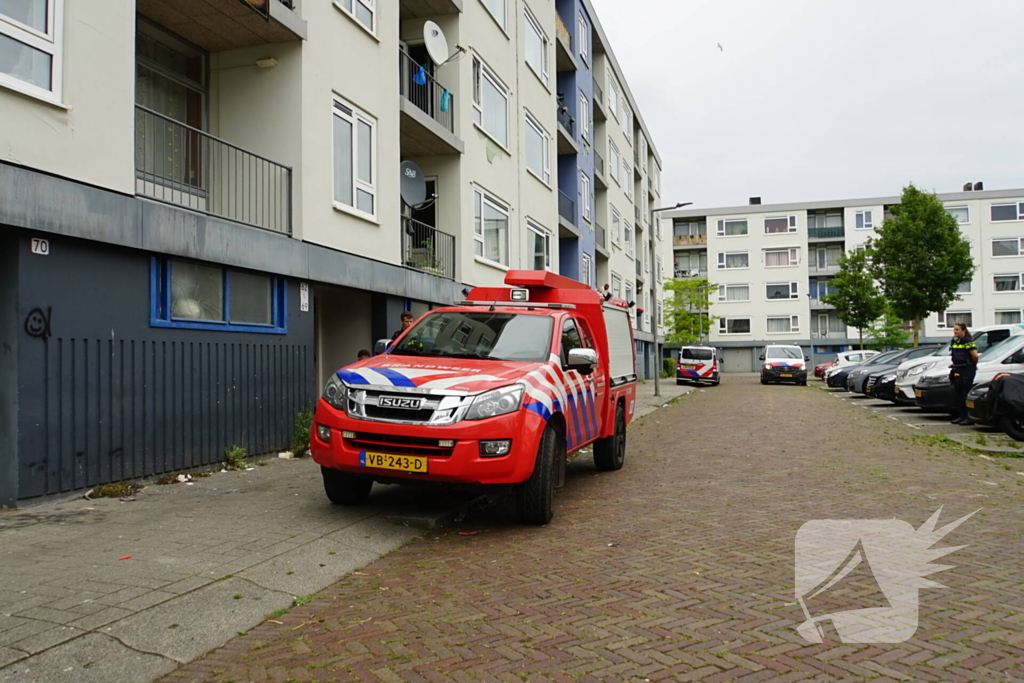 Flatbewoners last van luchtwegen door prikkelende lucht