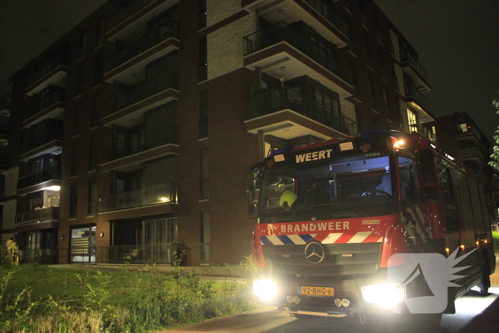 Brandweer ingezet voor waterlekkage