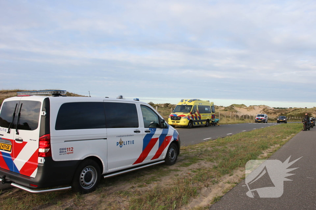 Motorrijdster gewond bij ongeval