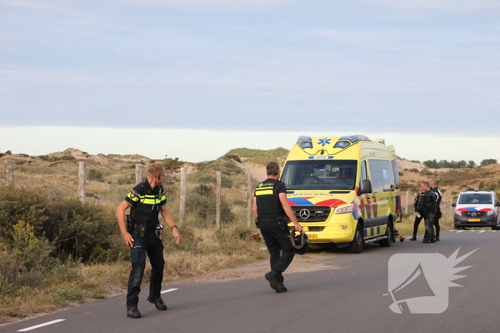 Motorrijdster gewond bij ongeval