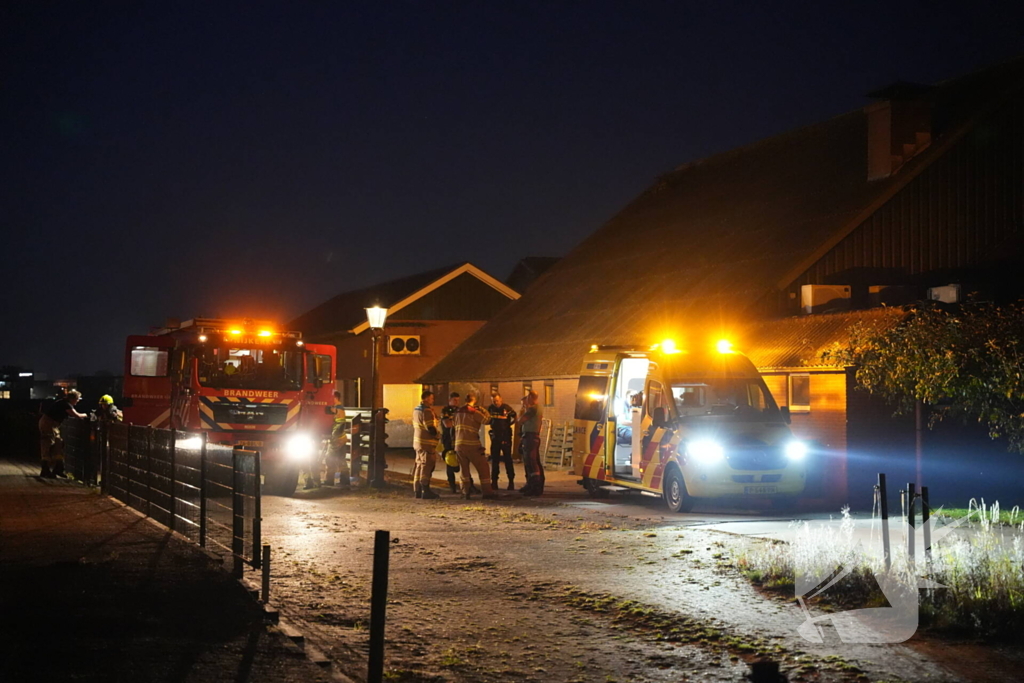 Bewoner onderzocht wegens mogelijke koolmonoxidevergiftiging