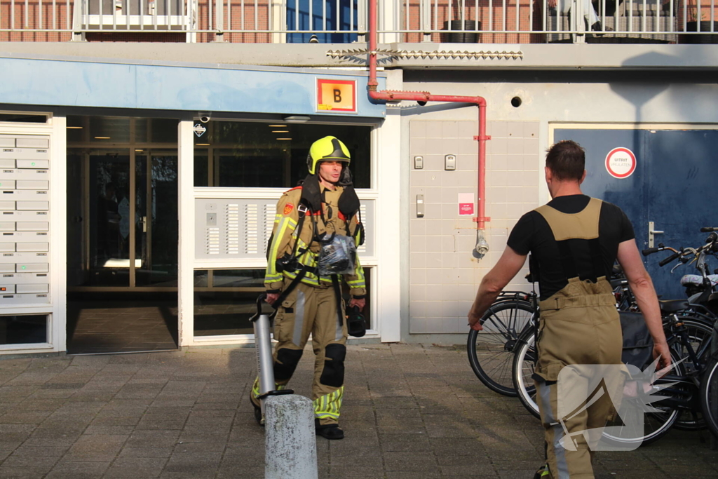 Veel rookontwikkeling door pan op het vuur