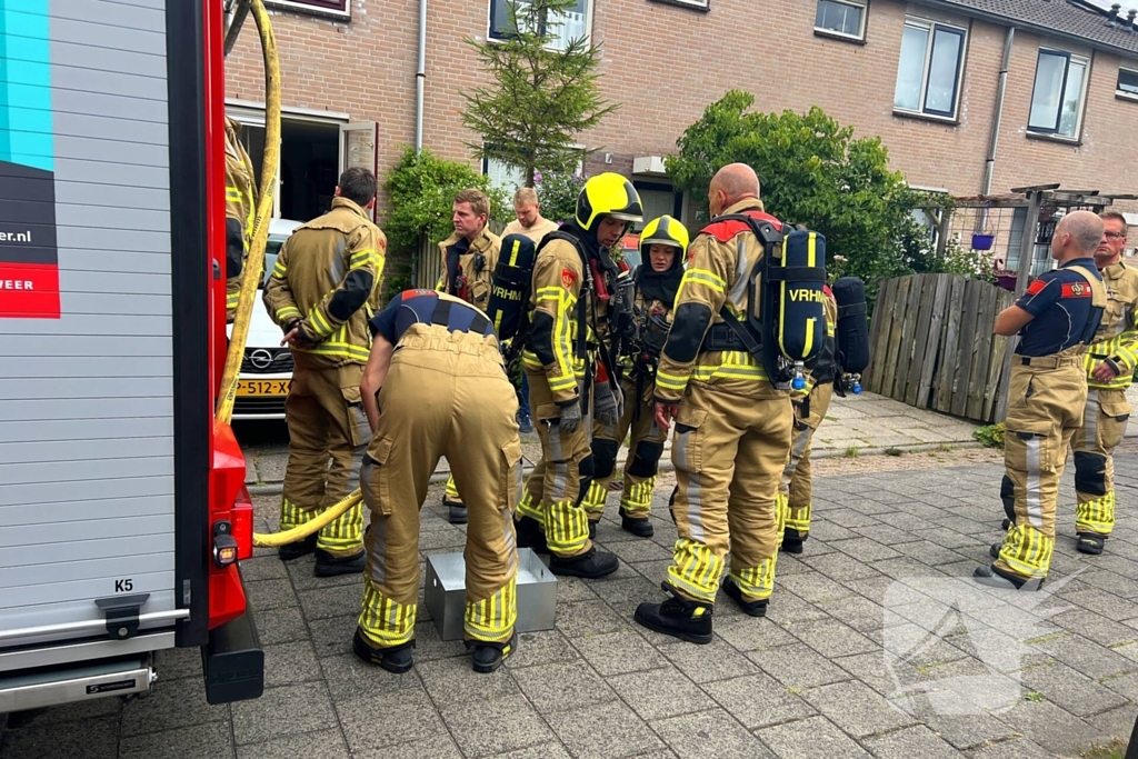 Brandweer ingezet voor melding woningbrand