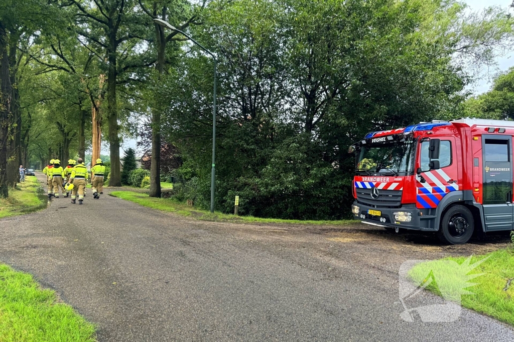 Brandweer ingezet voor stormschade