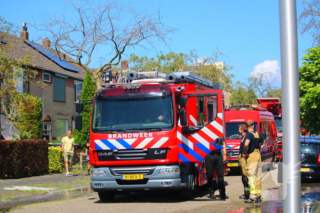 Veel wateroverlast door gesprongen waterleiding