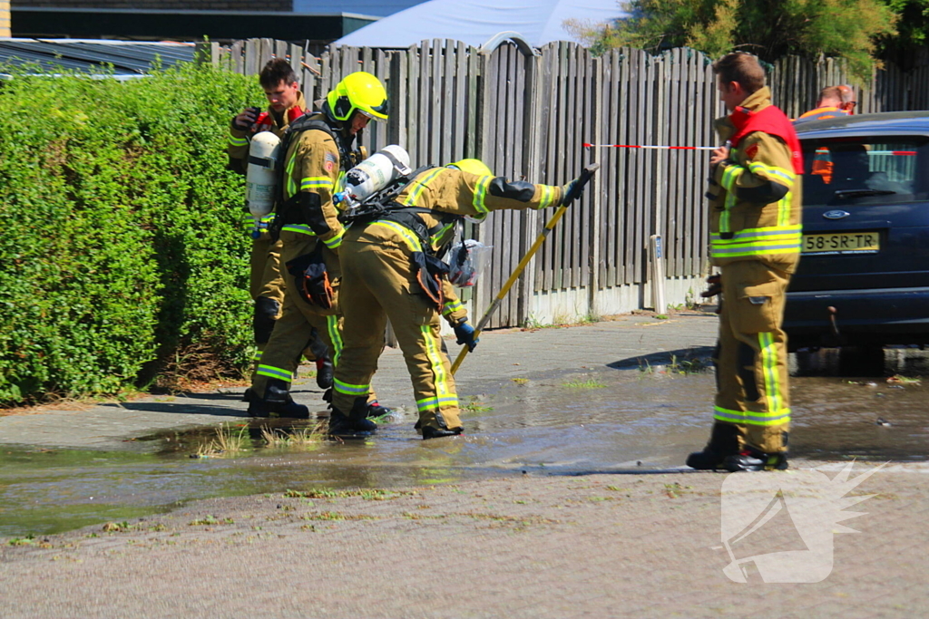 Veel wateroverlast door gesprongen waterleiding