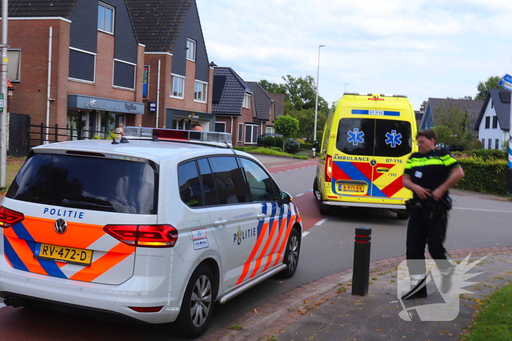 Automobilist ziet fietser over het hoofd