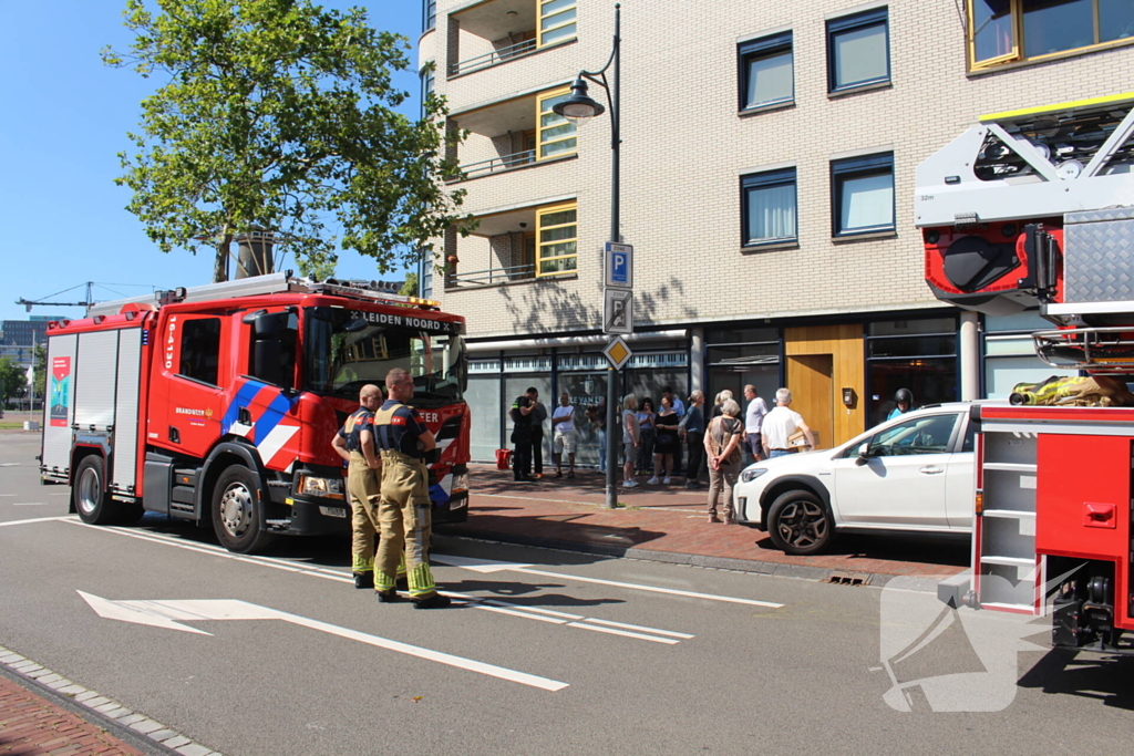 Pand ontruimd door brand