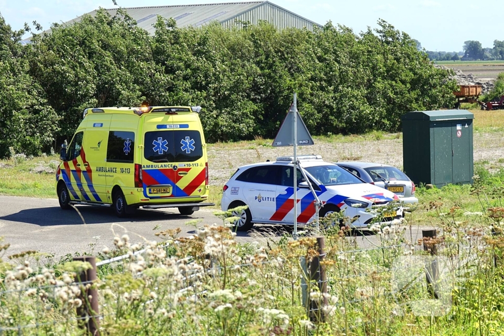 Fietser in botsing met automobilist, traumateam opgeroepen