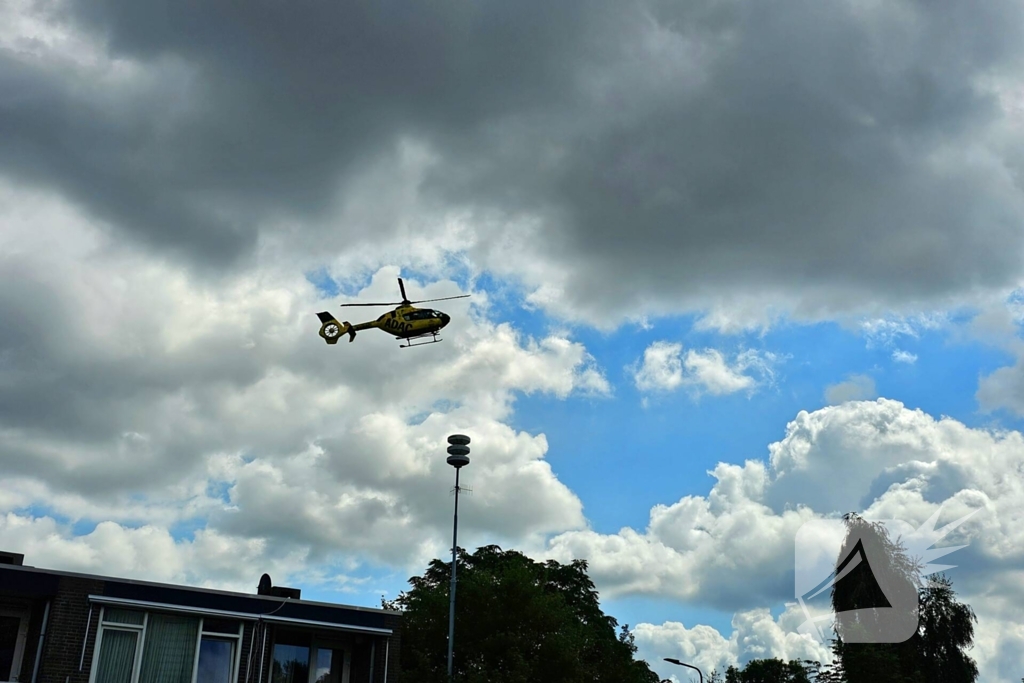 Duitse traumahelikopter ingezet voor medisch incident