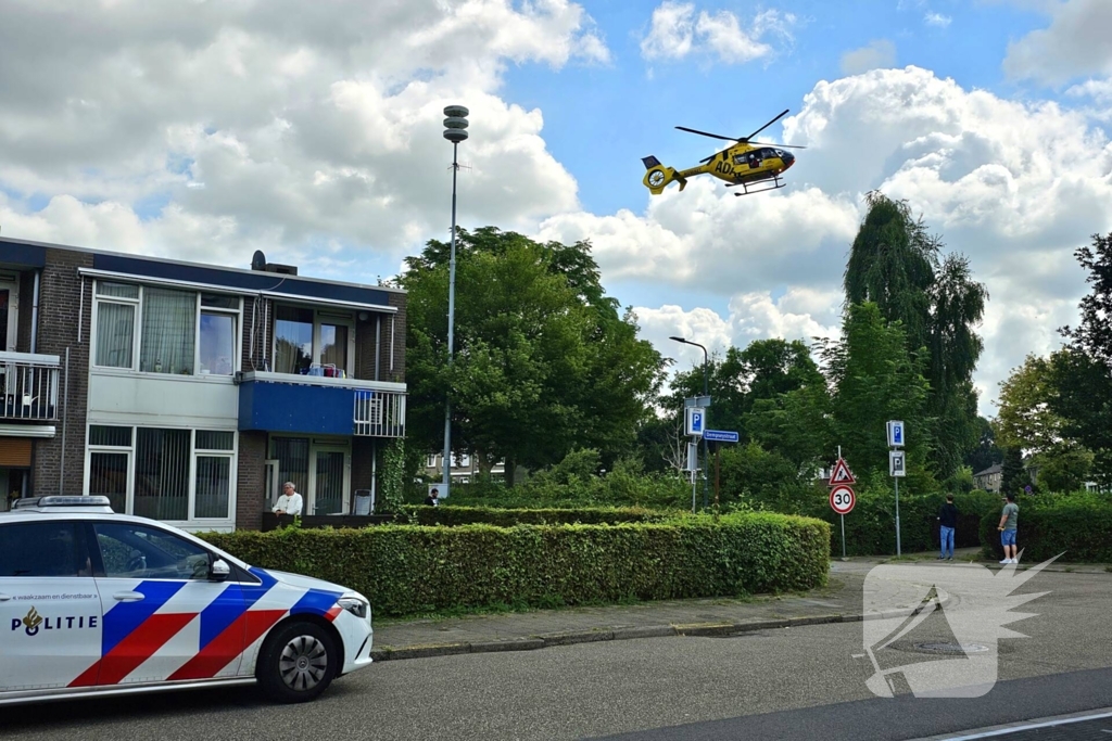 Duitse traumahelikopter ingezet voor medisch incident