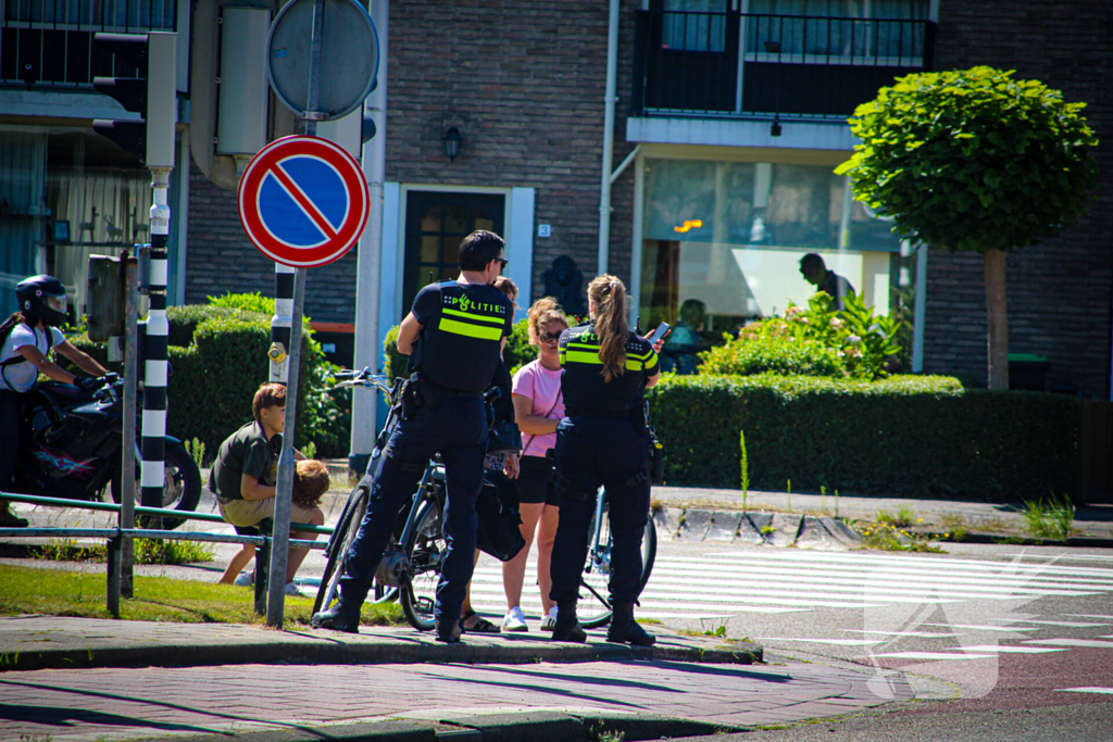 Ongeval tussen fietser en scootmobielbestuurder