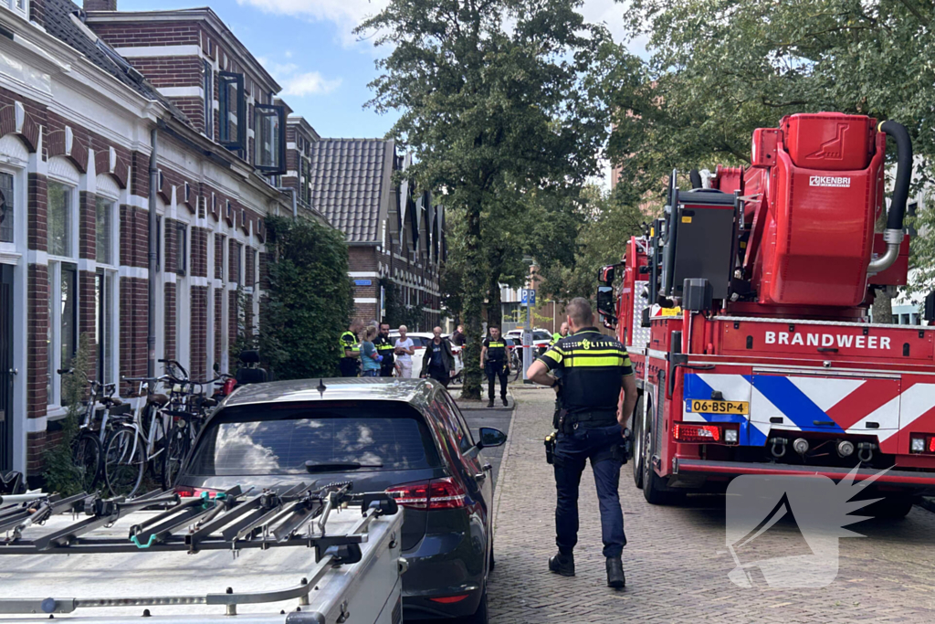 Brandweer ingezet voor brand in een woning