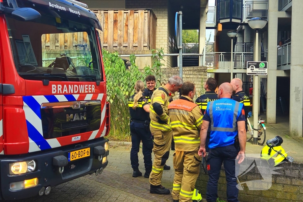 Gewonde na brand in slaapkamer bij appartementencomplex