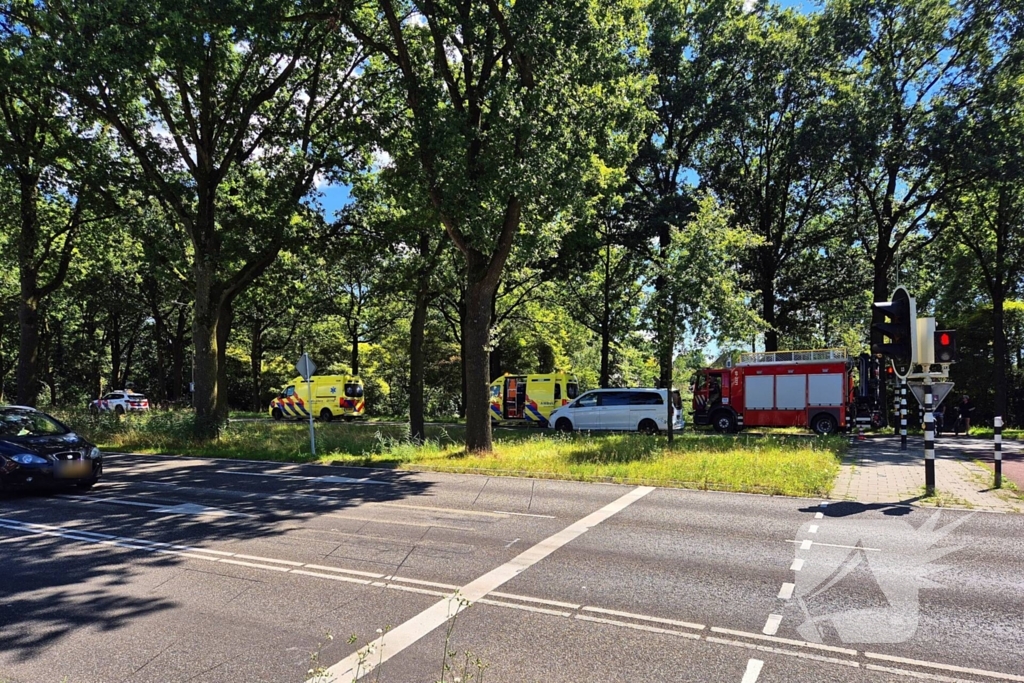 Scooterrijder raakt zwaargewond na val