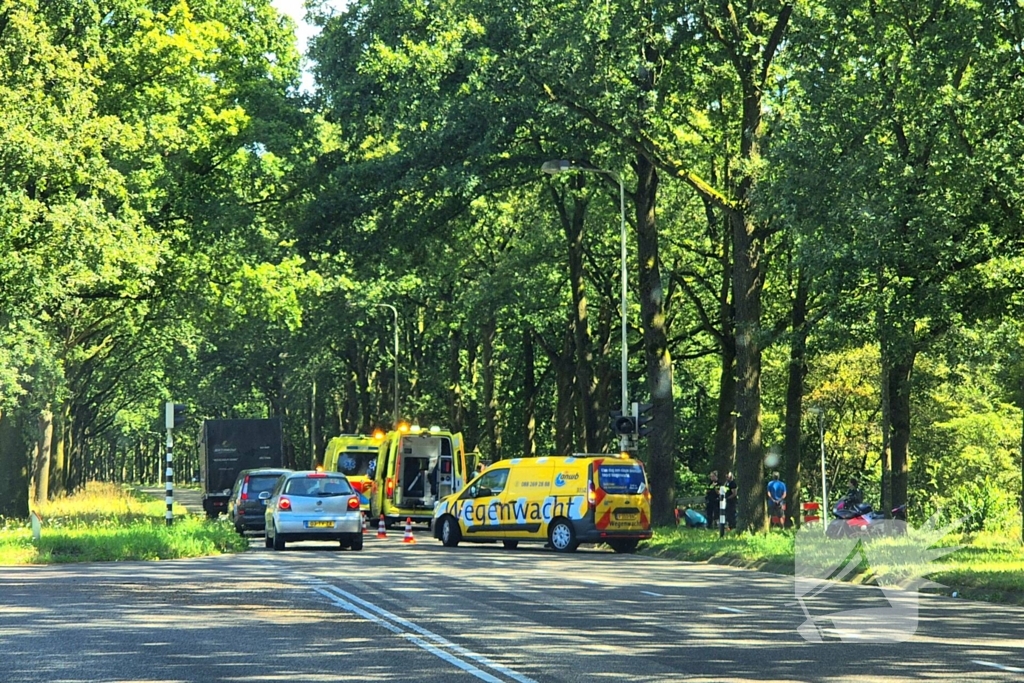 Scooterrijder raakt zwaargewond na val