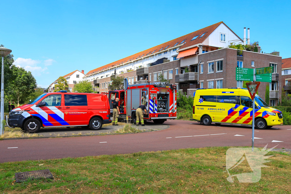 Zoektocht naar te water geraakt persoon