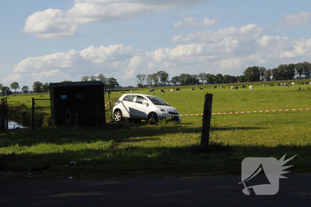 Auto's zwaarbeschadigd bij aanrijding