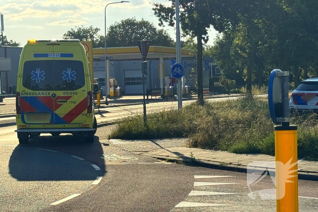 Fietser komt ten val op fietspad