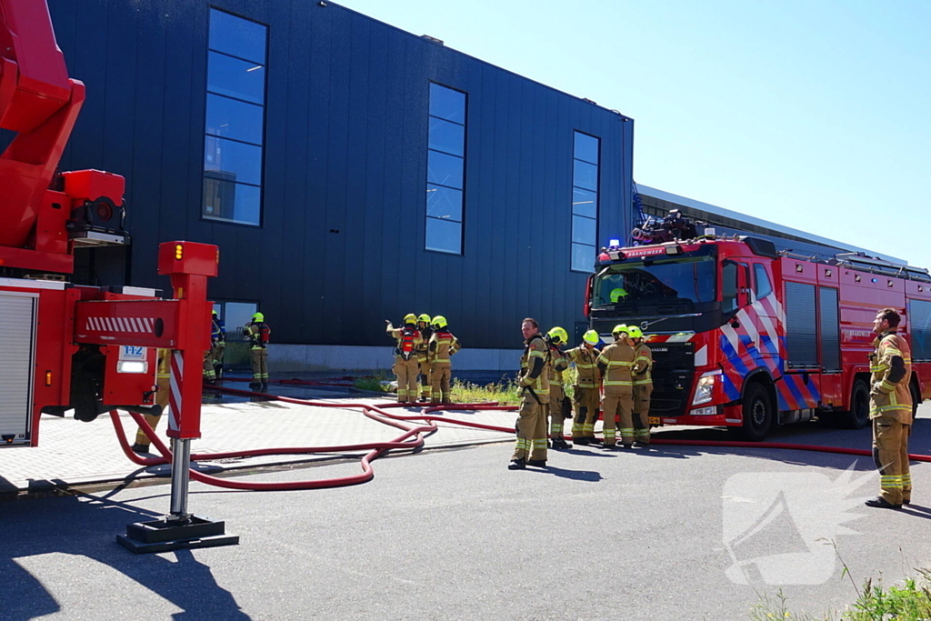 Veel rookontwikkeling door Zeer Grote Brand