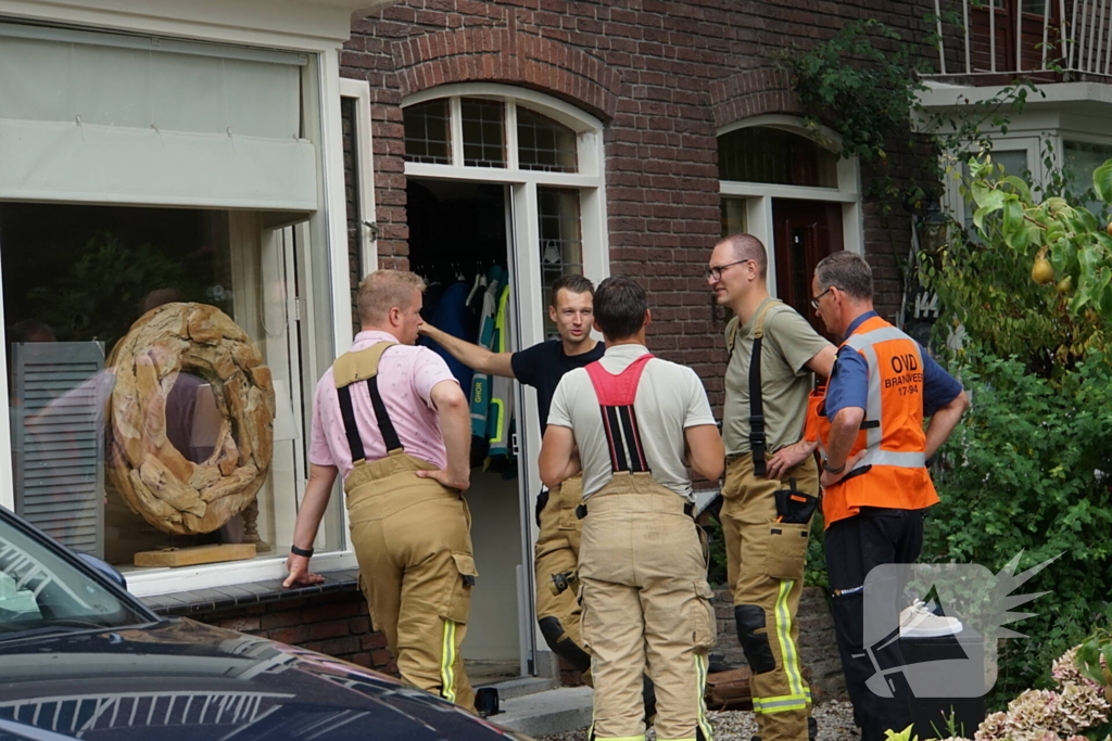 Verhoogde concentratie koolmonoxide gemeten in kelder van woning