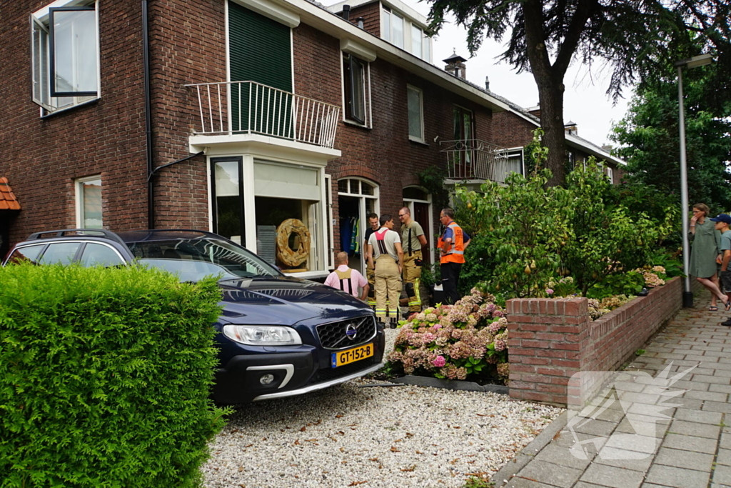 Verhoogde concentratie koolmonoxide gemeten in kelder van woning