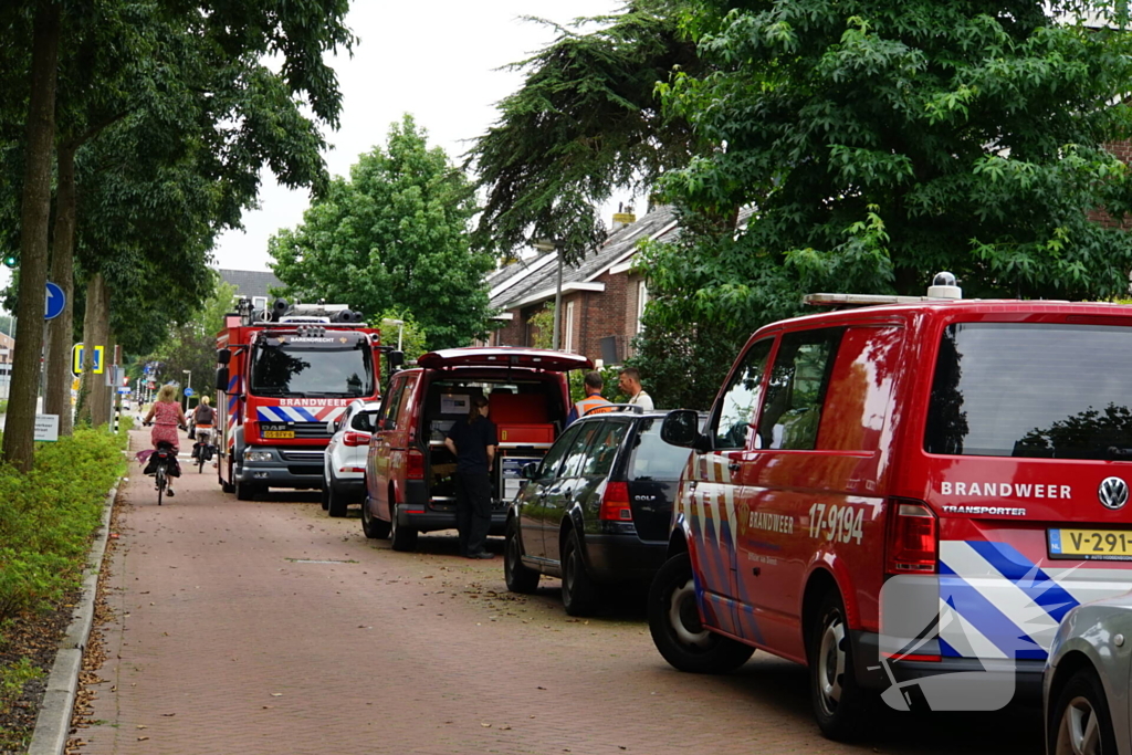 Verhoogde concentratie koolmonoxide gemeten in kelder van woning