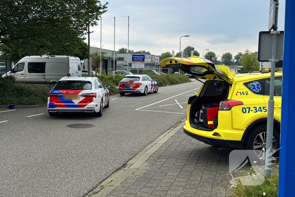 Motorrijder gewond na ongeval met personenauto