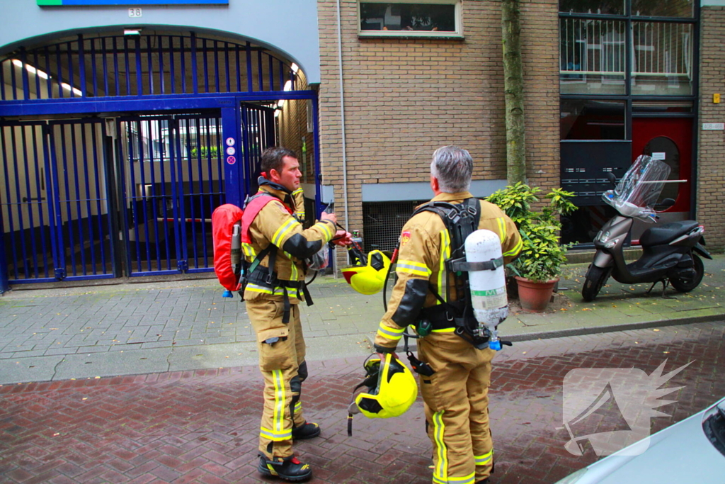 Gaslekkage in parkeergarage