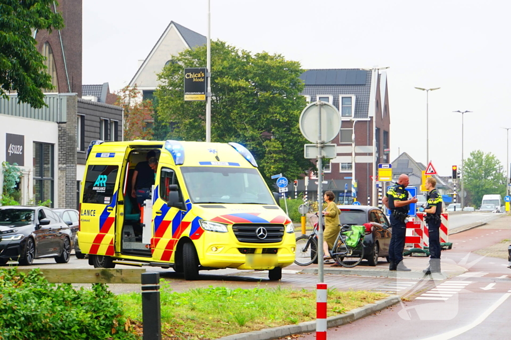 Fietser gewond bij aanrijding met automobilist