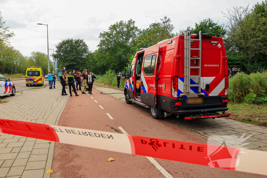 Brandweerduikers ingezet voor aangetroffen overleden persoon